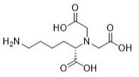 (5S)-N-(5-Amino-1-Carboxypentyl)Iminodiacetic 산 백색 파우더 CAS 어떤 113231-05-3