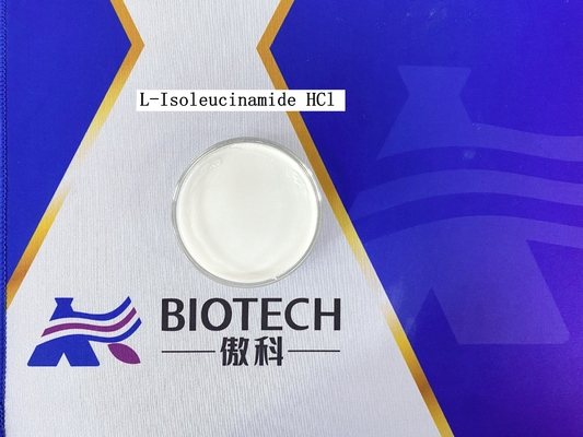 H-Ile-NH2.HCl CAS 번호 10466-56-5 아미노산 분자에 대한 98%의 흰색 분말 순도 M.W 166.65