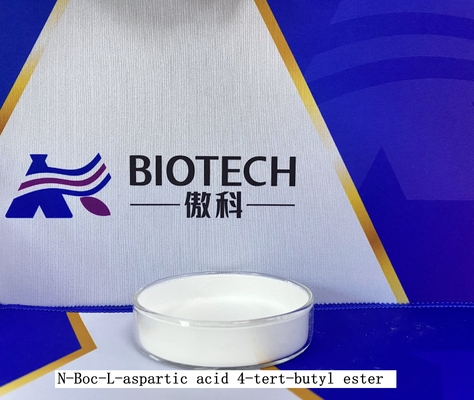 Boc-Asp(OtBu)-OH 아미노산류 파생물을 위한 어떤 1676-90-0 CAS도 가루 순도 99%를 희게 하지 않습니다