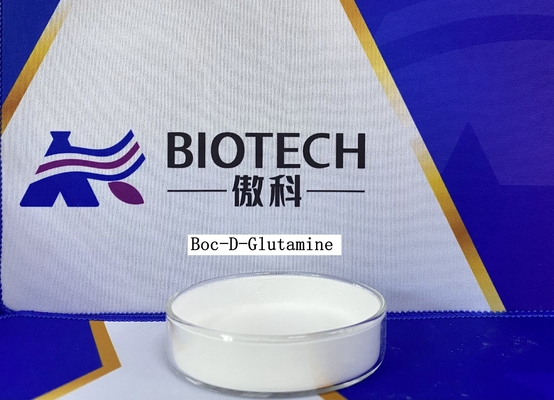 Boc-Gln-OH CAS No 61348-28-5 아미노산 분자용 흰색 분말 98% 순도