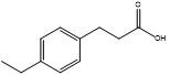 3-(4-Ethylphenyl)Propanoic 산 헤테로 고리화합물 CAS 64740-36-9 순도 98%