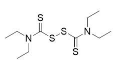 금속 킬레이트 크로마토그래피 Tetraethylthiuram 이황화물 CAS 아니오 97-77-8 C10H20N2S4 순수성 95%