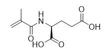 금속 킬레이트 크로마토그래피 메타크릴로일-L-글루탐산 CAS 34373-07-4 순수성 95%