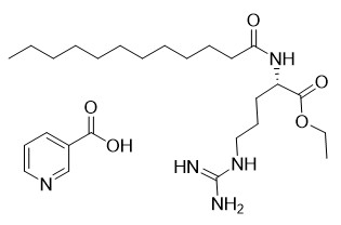 화장용 식품 첨가물 N 알파 Lauroyl L 아르기닌 에틸 에스테르 3 Picolinate