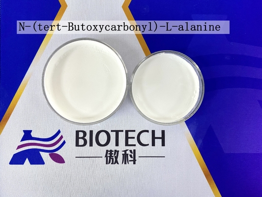 고순도 N- Tert-Butoxycarbonyl -L-Alanine CAS 15761-38-3 흰색 분말 MF C8H15NO4 EINECS 번호 239-847-8