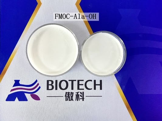 아미노산 유도체 FMOC-Ala-OH CAS. 35661-39-3 백색 분말 순수성 98% C18H17NO4