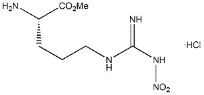 98% 순수성 흰색 분말 H-Arg NO2 -OMe·HCl CAS.51298-62-5 아미노산 분화물 C7H16ClN5O4 녹는점 157-161 °C