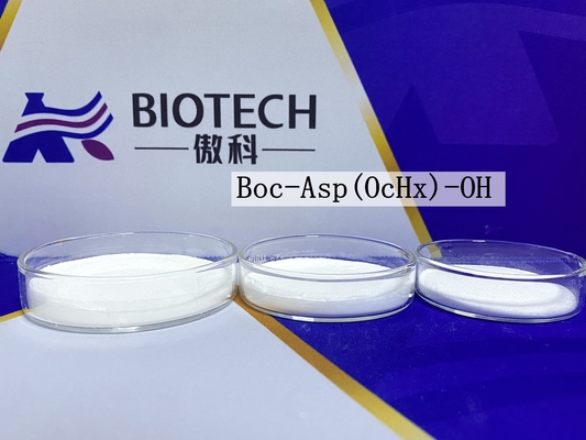 Boc-Asp(OcHx)-OH 아미노산 유래물 CAS 아니오 73821-95-1 순수성 98% CC15H25NO6