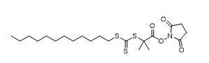 N-숙신이미딜 2-(Dodecylthiocarbonothioylthio)-2-Methylpropionate CAS 925232-64-0 C21H35NO4S3