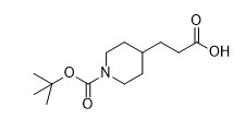 CAS 154775-43-6 맞춤화학물질 3-[1- ((Tert-Butoxycarbonyl) Piperidin-4-Yl]프로파노산