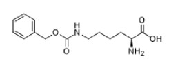 N6-Cbz-L-리신, 1155-64-2 아미노산 분자,> 98% 순도