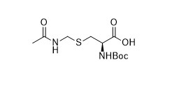 아미노산류 파생물 백색 파우더 순도 98%를 위한 어떤 19746-37-3 Boc-Cys(Acm)-OH CAS
