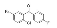 (5-Bromo-2-Chlorophenyl)(4-Fluorophenyl)Methanone 915095-85-1 순도 98% 백색 파우더