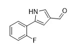 5-(2-Fluorophenyl)-1H-Pyrrole-3-Carboxaldehyde CAS 881674-56-2는 백색 파우더를 중단하기 위해 노랑색을 갈변시킵니다