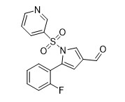 5-(2-Fluorophenyl)-1-(3-Pyridinylsulfonyl)-1H-Pyrrole-3-Carboxaldeh CAS 81677-11-8 황색 분말