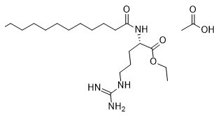 엔 알파 라우로일 아르기닌 에틸 에스테르 초산염 CAS 92071-96-0 건강 음식 첨가물