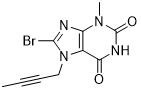 8-Bromo-7-(But-2-Ynyl)-3-Methyl-1H-Purine-2,6(3H,7H)-Dione CAS 666816-98-4 번 백색이 백색 파우더를 중단합니다