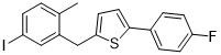 2-(4-Fluorophenyl)-5-[(5-Iodo-2-Methylphenyl)Methyl]Thiophene CAS 898566-17-1 결정 분말