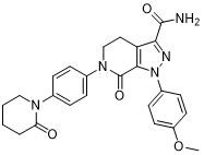 Apixaban CAS 503612-47-3 백색 크리스탈 분말 C25H25N5O4 순수성 99% APIs 중간물 없음
