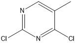 2,4-디클로로-5-메틸피리미딘 API 중간체 CAS 1780-31-0 순수성 98% C5H4Cl2N2