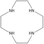 1,4,7,10-Tetraazacyclododecane API 중간체 CAS 294-90-6 순수성 98% C8H20N4