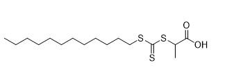금속 킬레이트 크로마토그래피 2-(Dodecylthiocarbonothioylthio)프로판산 CAS 번호 558484-21-2 C16H30O2S3 97%