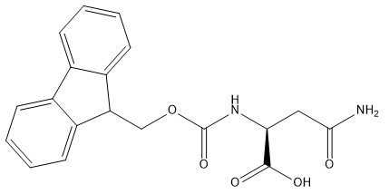 Fmoc-Asn-OH CAS 71989-16-7 98% 순도 흰색에서 흰색이 아닌 분말 C19H18N2O5 녹는점 190 °C 건조 보관 보관