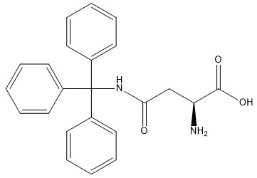 아미노산 유도체 H-Asn(Trt)-OH CAS.132388-58-0 순수성 98% 백색 분말 C19H18N2O5