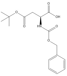 순도 98% CAS 번호 5545-52-8 Z-Asp(OtBu)-OH C16H21NO6 아미노산 유도체
