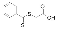 부대 시약 2-((Phenylcarbonothioyl)thio)acetic 산 CAS 번호 942-91-6 C9H8O2S2 주황색이 암적색 분말에 갈색으로 됩니다