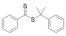 부대 시약 2-phenylpropan-2-yl 벤조디사이오레이트  CAS 번호 201611-77-0 C16H16S2 어두운 빨강색 자주빛 액체