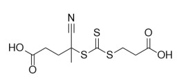 4-((((2-Carboxyethyl)Thio)Carbonothioyl)Thio)-4-Cyanopentanoic 산 CAS 2055041-03-5 C10H13NO4S3 황색 분말