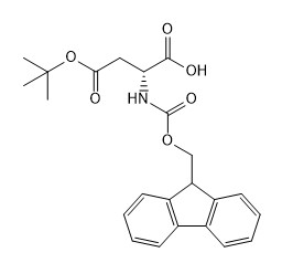 순도 98% 아미노산 유도체 CAS 112883-39-3 Fmoc-D-Asp(OtBu)-OH 번