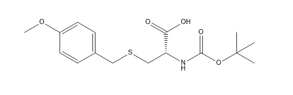 CAS No.58290-35-0 아미노산 유도체 98% Boc-S-4-methoxybenzyl-D-cysteine