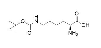 H-Lys ((Boc) -OH CAS 2418-95-3 흰색 또는 거의 흰색 분말 98% 고 순도 의약품