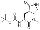 메틸 (S)-2- (boc-amino)-3- (S)-2-오크소-3-피로리디닐) 프로포나이트 328086-60-8