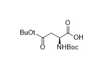 Boc-Asp(OtBu)-OH 아미노산류 파생물을 위한 어떤 1676-90-0 CAS도 가루 순도 99%를 희게 하지 않습니다